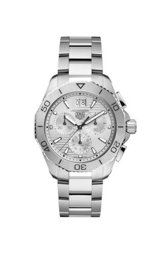 TAG Heuer Aquaracer Professional 200 Quartz Chronograph Big Date Stainless Steel / Silver
